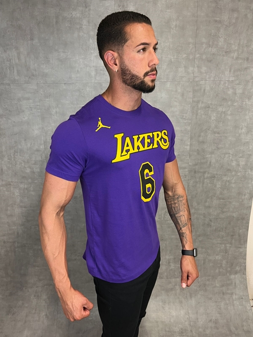 Camiseta Los Angeles Lakers Jordan Statement Edition Swingman